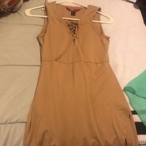 Nude dress size small